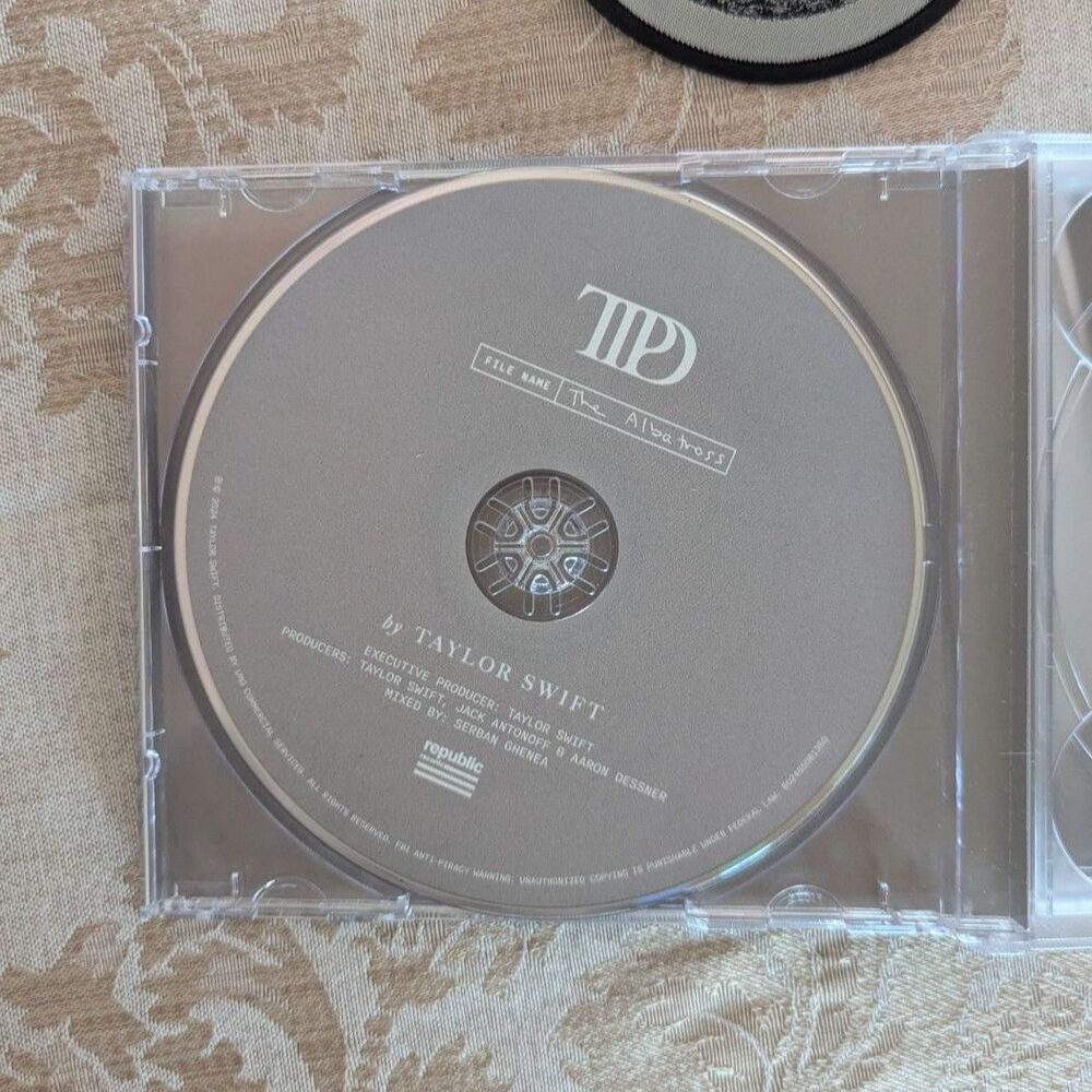 Taylor Swift The Tortured Poets Department TTPD Collector's Deluxe CD Albatross - Picture 4 of 7